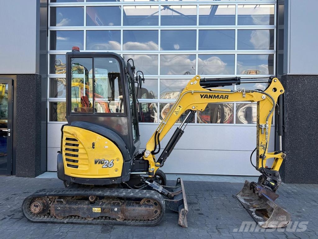 Yanmar Vio26-6 حفارات صغيرة أقل من 7 طن (حفارات صغيرة)