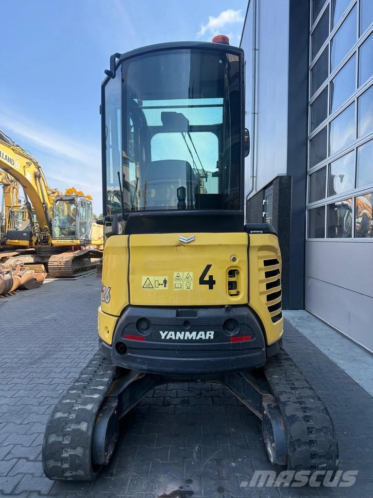 Yanmar Vio26-6 حفارات صغيرة أقل من 7 طن (حفارات صغيرة)