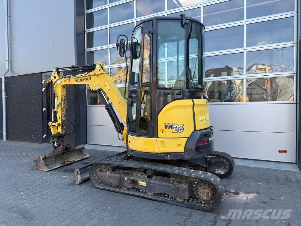 Yanmar Vio26-6 حفارات صغيرة أقل من 7 طن (حفارات صغيرة)
