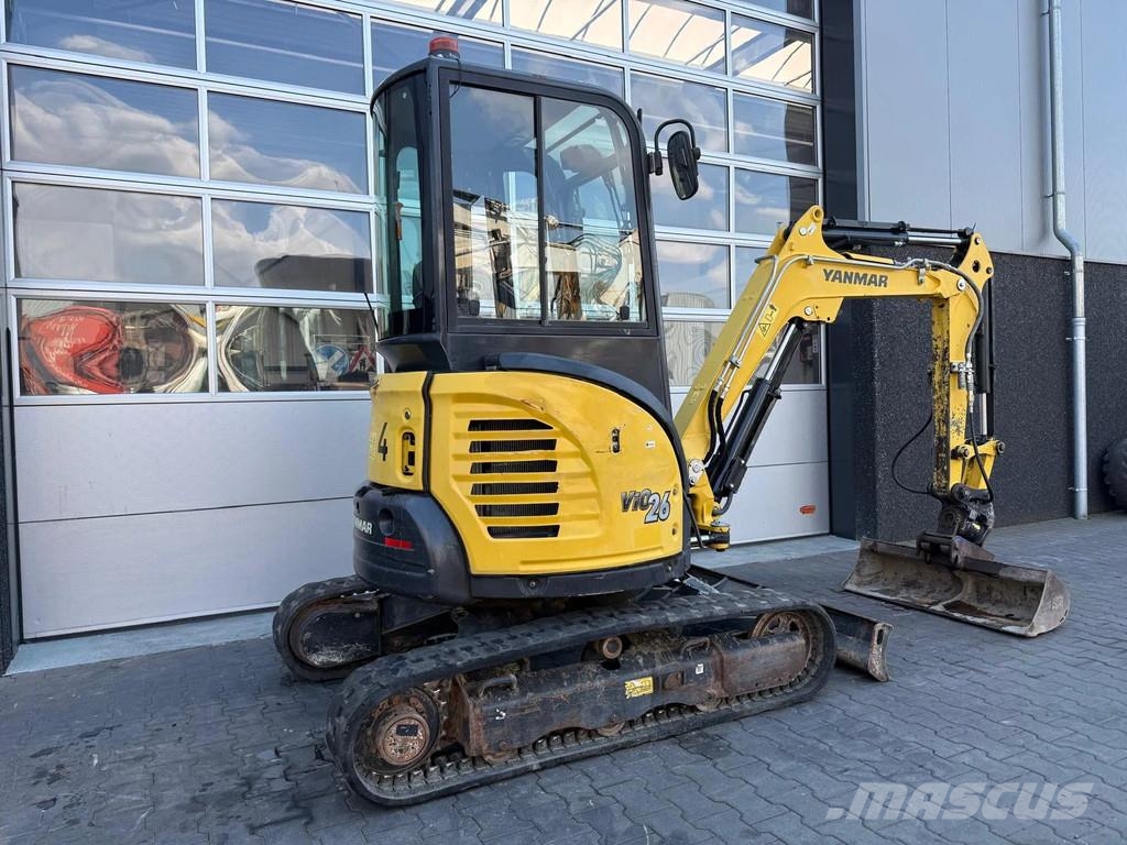 Yanmar Vio26-6 حفارات صغيرة أقل من 7 طن (حفارات صغيرة)