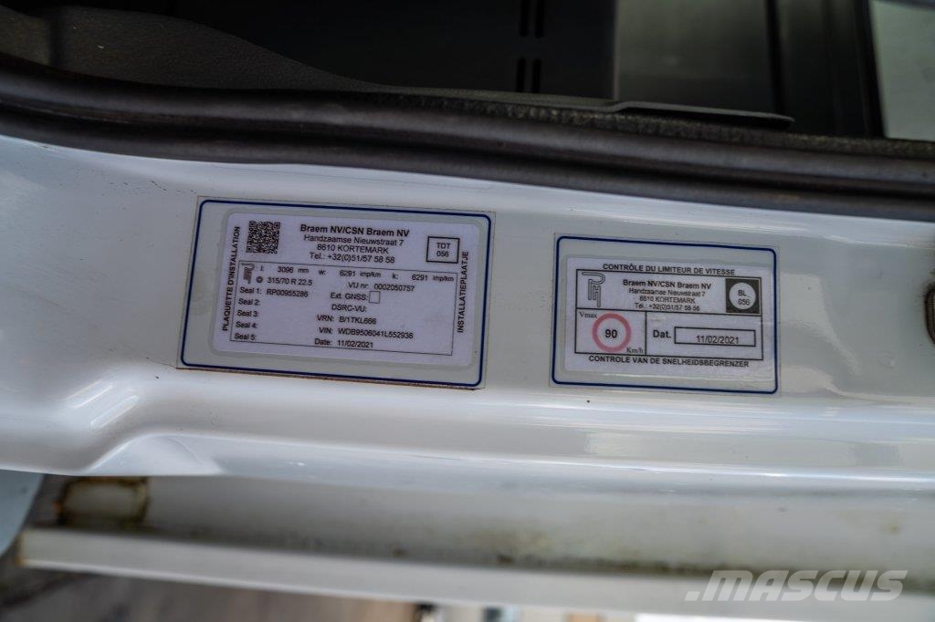 Mercedes-Benz AXOR 2529 L - EFFER 250/4S+JIB Madelautod