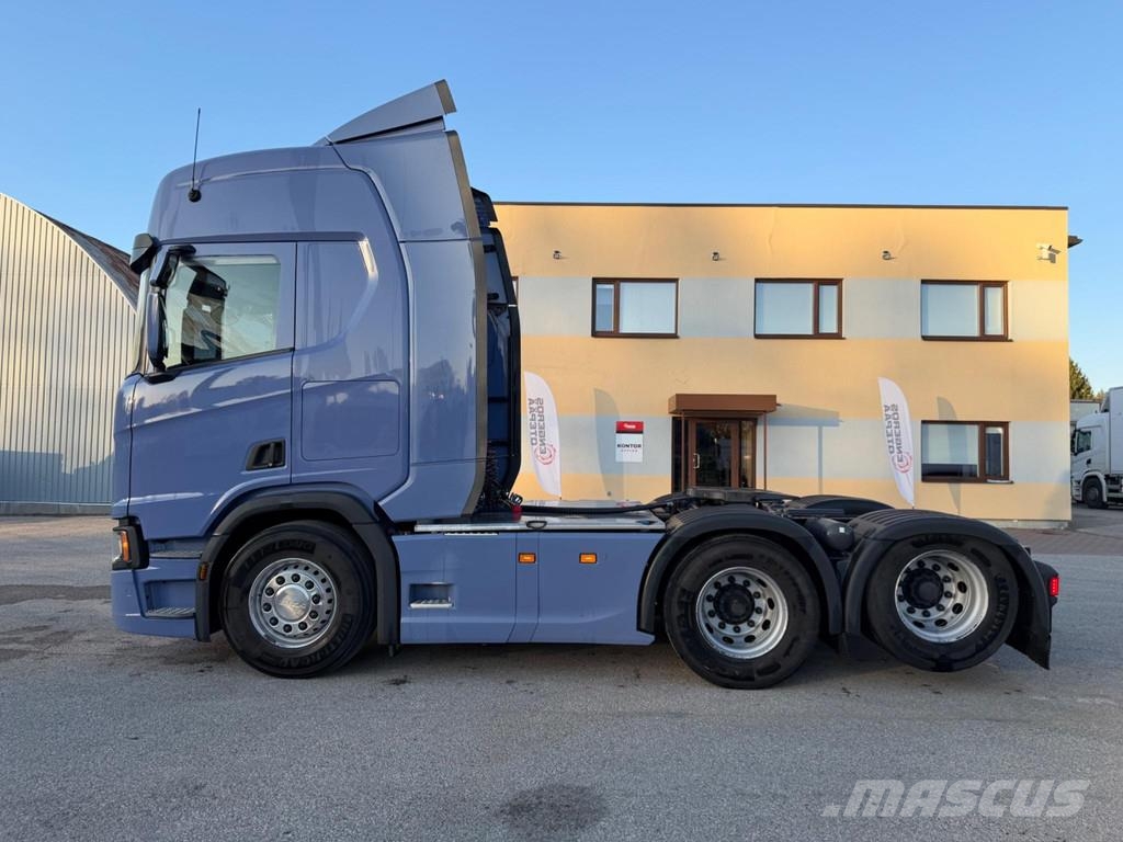 Scania R500 6X2 EURO6 + HYDRAULICS + WB2950 + NEW ENGINE! Sadulveokid