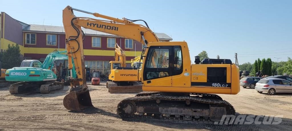 Hyundai Robex 180 LC-7 Excavadoras sobre orugas