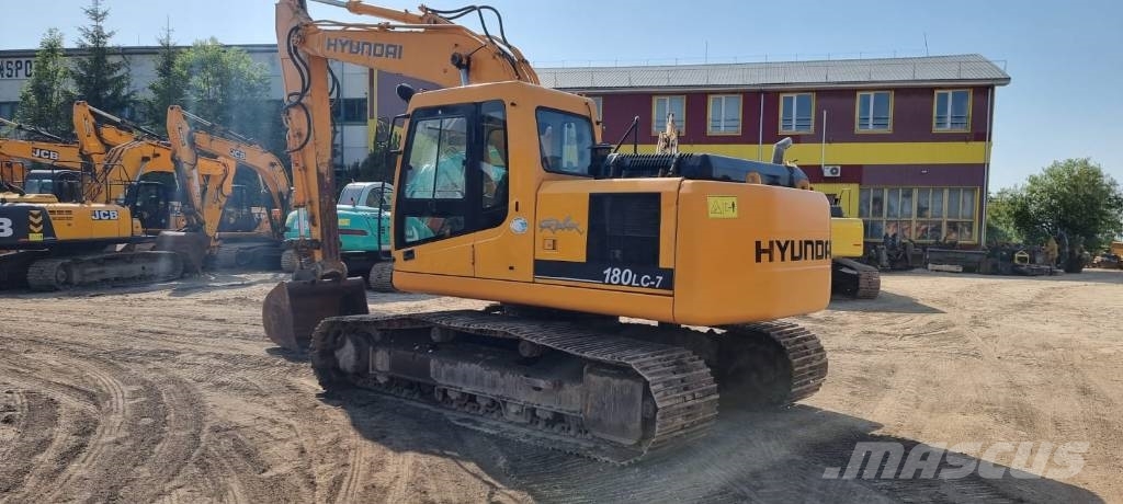 Hyundai Robex 180 LC-7 Excavadoras sobre orugas