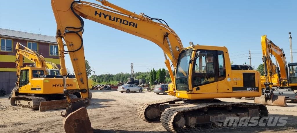 Hyundai Robex 180 LC-7 Excavadoras sobre orugas