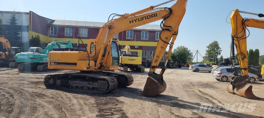 Hyundai Robex 180 LC-7 Excavadoras sobre orugas
