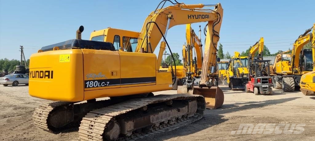 Hyundai Robex 180 LC-7 Excavadoras sobre orugas