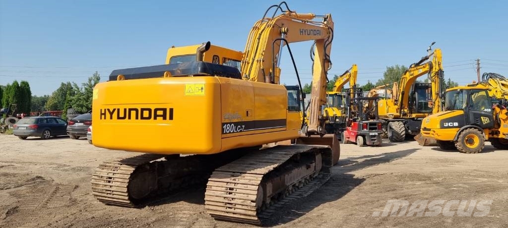 Hyundai Robex 180 LC-7 Excavadoras sobre orugas