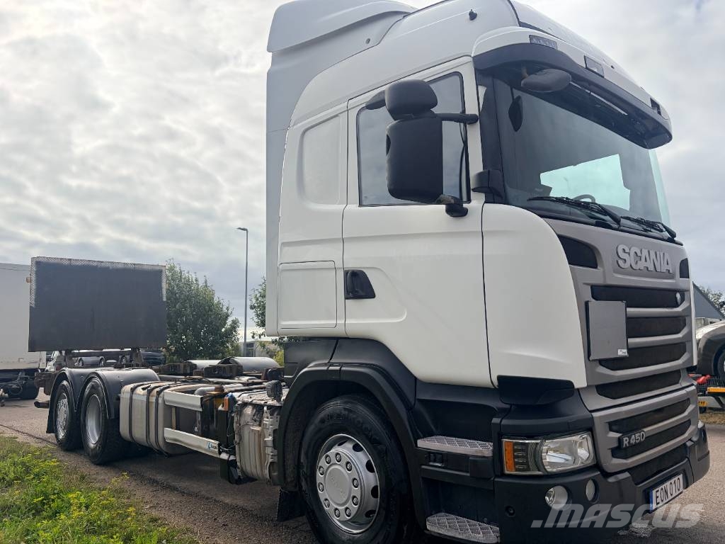 Scania R 450 Camiones con caja de remolque