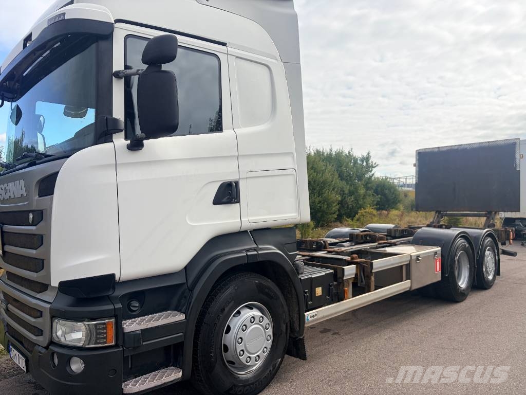 Scania R 450 Camiones con caja de remolque
