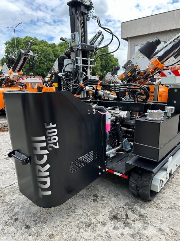 Turchi 260F solar pile driver Martelli idraulici per pali