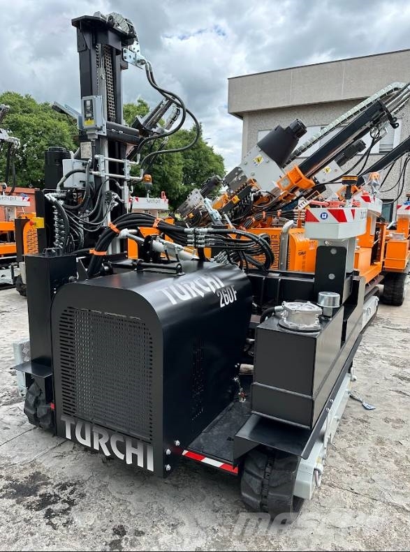 Turchi 260F solar pile driver Martelli idraulici per pali