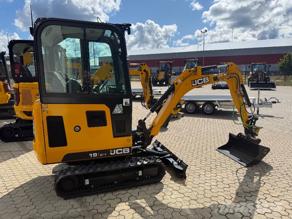 JCB 19 C minigrävare 1,9ton! 0,99% ränta Mini ekskavatörler, 7 tona dek