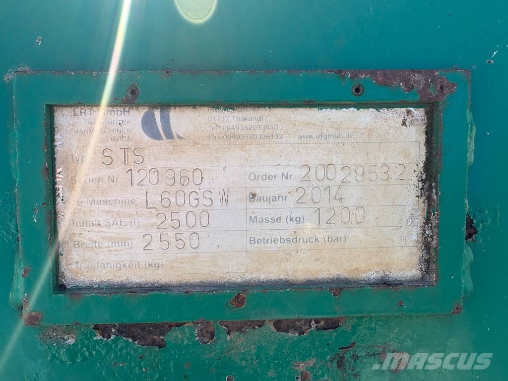 Grusskopa med rak botten, 2,5 kbm, St Bm Kašike / Korpe