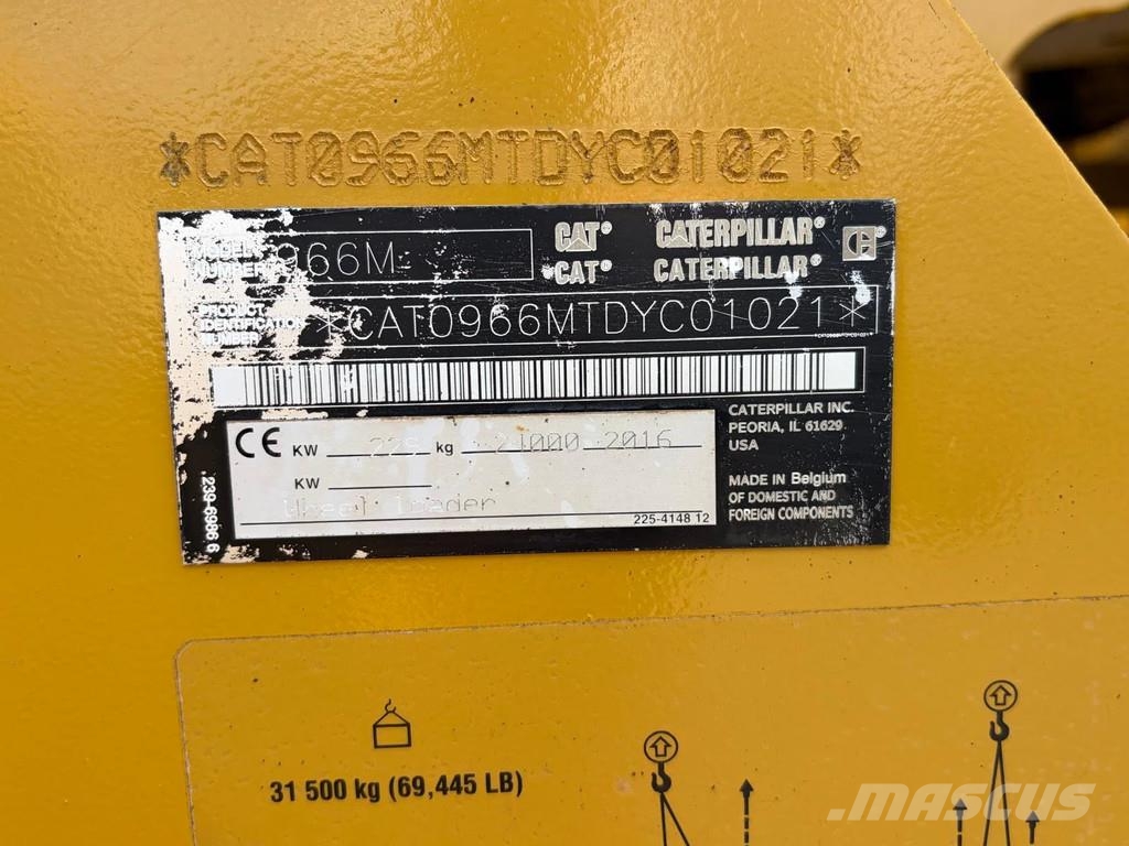 CAT 966M - 24T - Wheel Loader - CE - Rear Camera - Air Фронтальные погрузчики