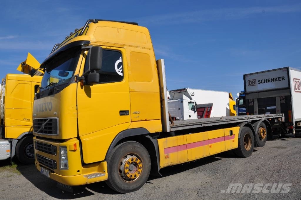 Volvo FH480 6X2 平板栏板货车