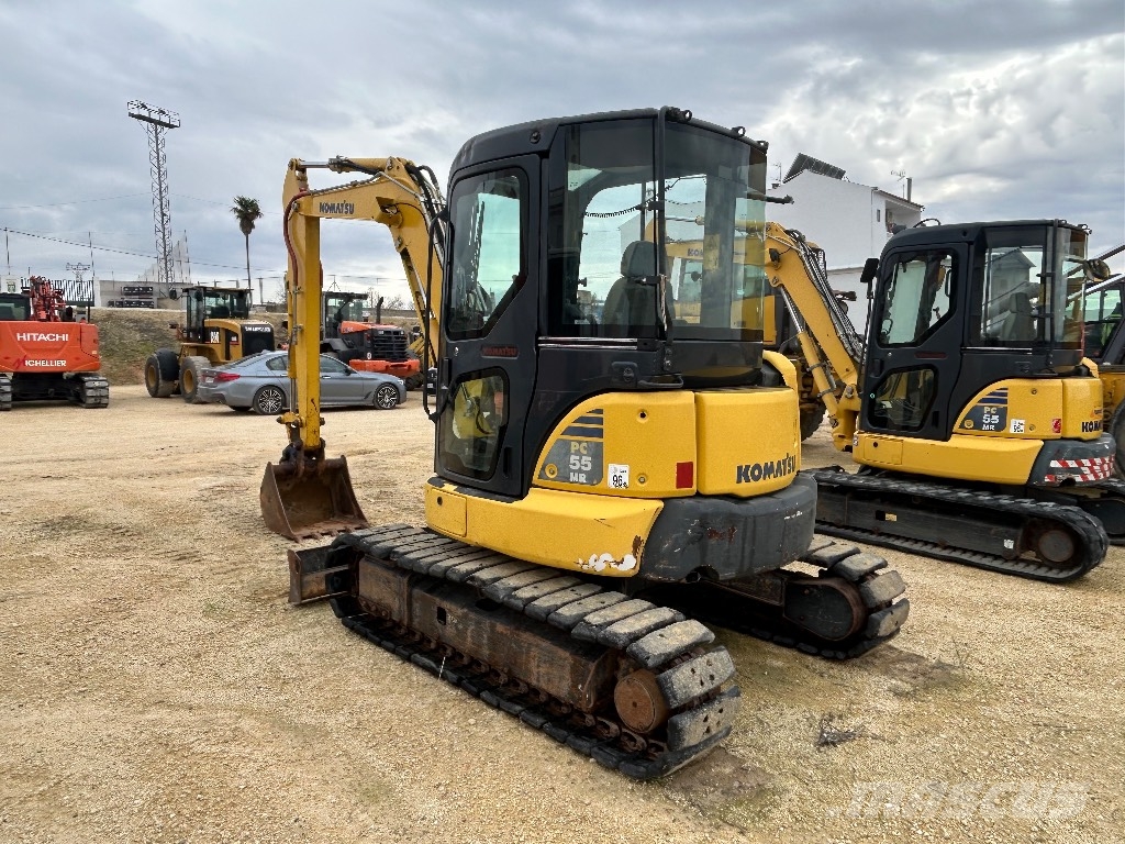 Komatsu PC 55 Minigravemaskiner