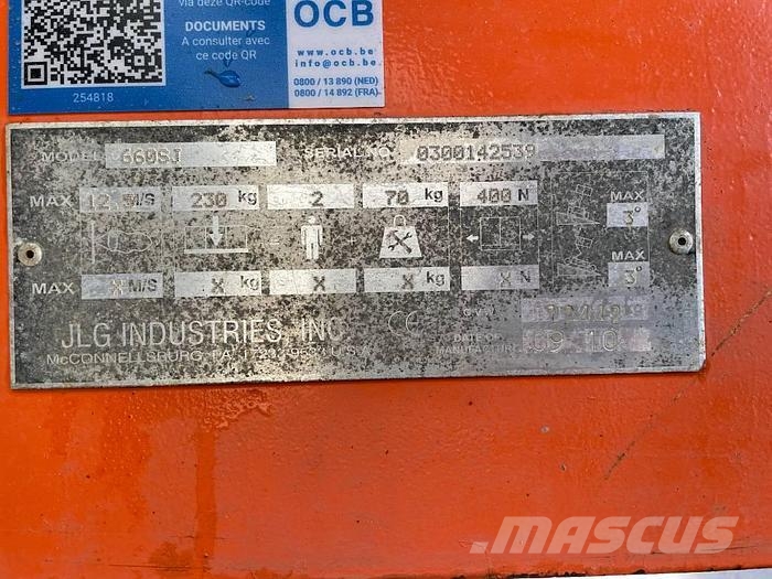 JLG 660 SJ رافعات سلة تلسكوبية