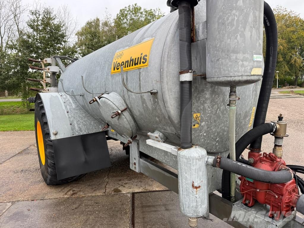 Veenhuis ecovac 8000 Vacuumtank Giertank Bemester Bouwlandi Cisterne za djubrivo