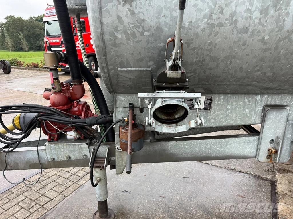 Veenhuis ecovac 8000 Vacuumtank Giertank Bemester Bouwlandi Cisterne za djubrivo