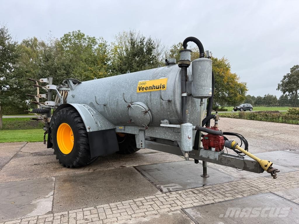 Veenhuis ecovac 8000 Vacuumtank Giertank Bemester Bouwlandi Cisterne za djubrivo