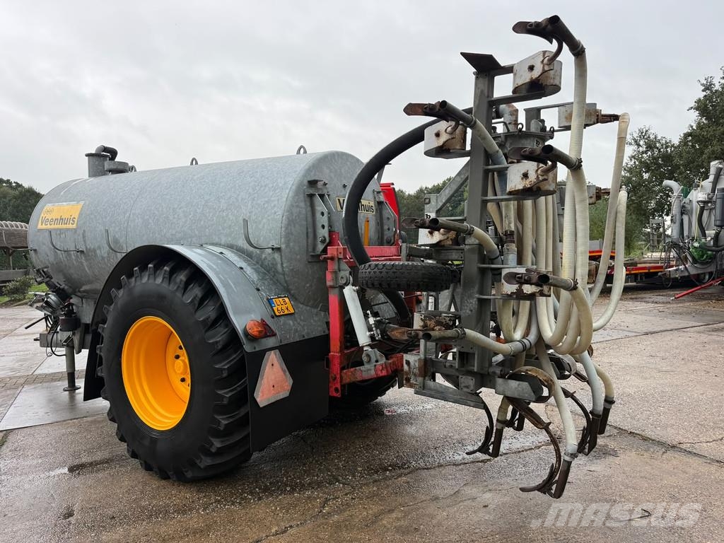 Veenhuis ecovac 8000 Vacuumtank Giertank Bemester Bouwlandi Cisterne za djubrivo