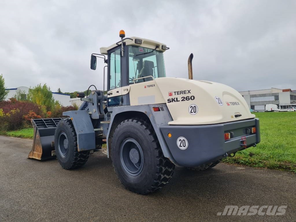 Terex TL260S/Schaufel+Gabel/Ca4000H/Service und UVV Neue Gumikerekes homlokrakodók