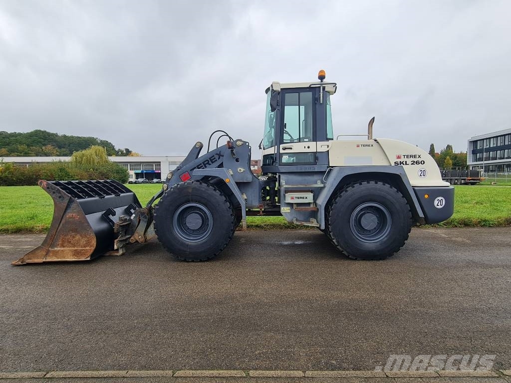 Terex TL260S/Schaufel+Gabel/Ca4000H/Service und UVV Neue Gumikerekes homlokrakodók
