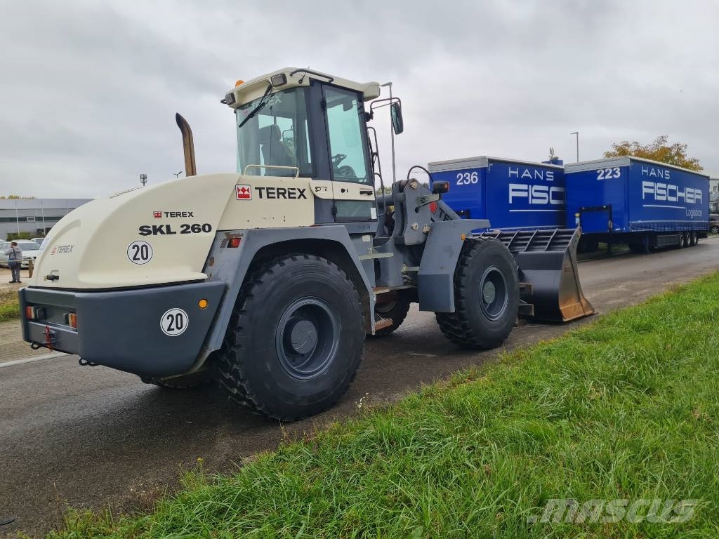 Terex TL260S/Schaufel+Gabel/Ca4000H/Service und UVV Neue Gumikerekes homlokrakodók