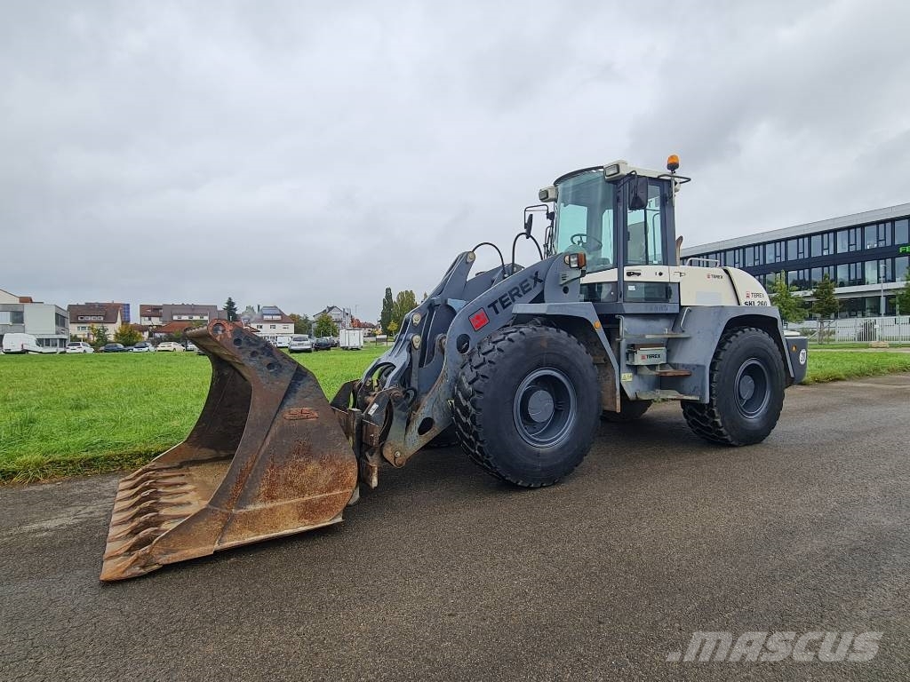 Terex TL260S/Schaufel+Gabel/Ca4000H/Service und UVV Neue Gumikerekes homlokrakodók