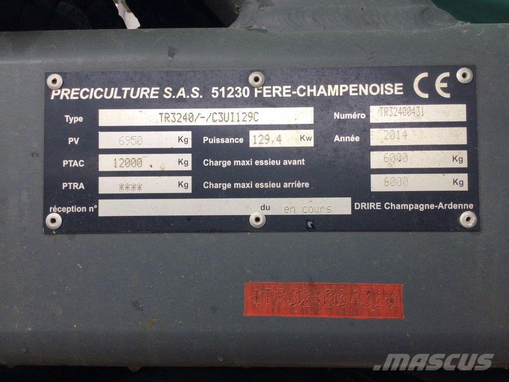 Berthoud Raptor 3240 Самоходные опрыскиватели
