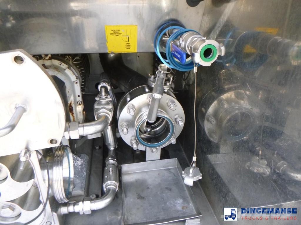 Van Hool Food tank inox 28 m3 / 1 comp Semirremolques cisterna