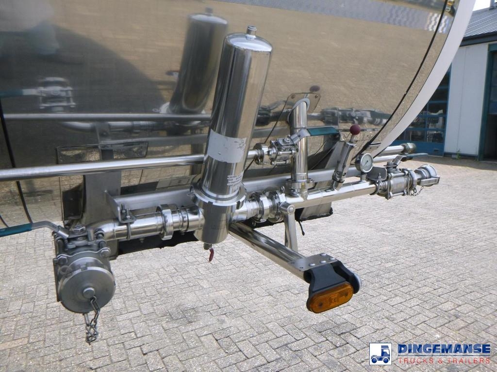 Van Hool Food tank inox 28 m3 / 1 comp Semirremolques cisterna