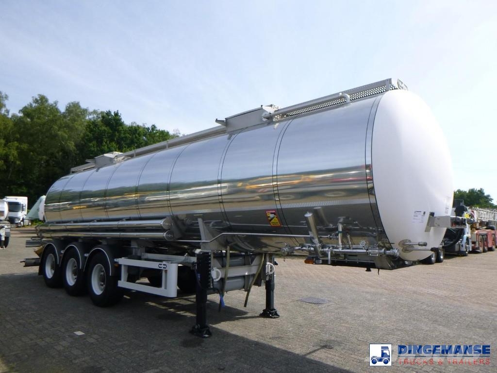 Van Hool Food tank inox 28 m3 / 1 comp Semirremolques cisterna