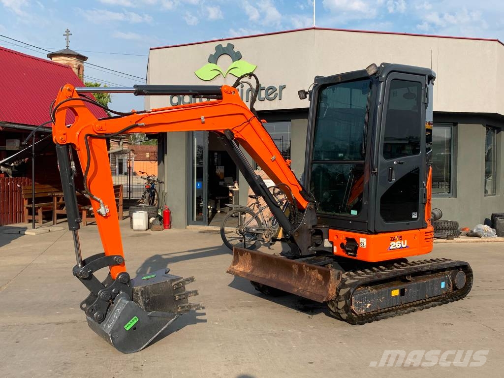 Hitachi ZX 26 U-6 CR Miniexcavadoras