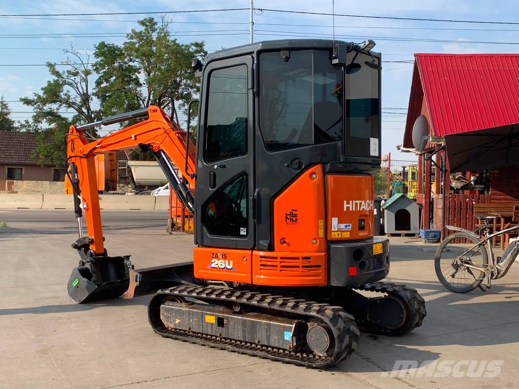Hitachi ZX 26 U-6 CR Miniexcavadoras