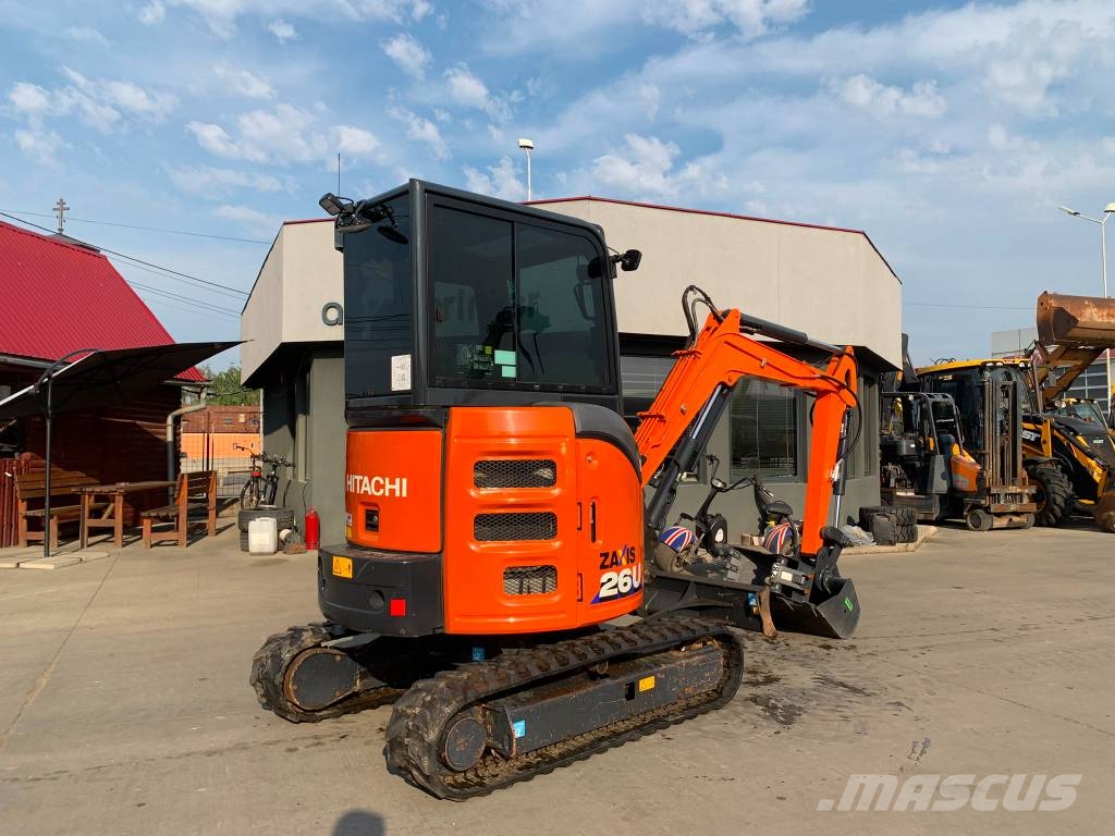 Hitachi ZX 26 U-6 CR Miniexcavadoras