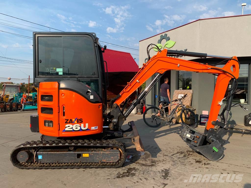 Hitachi ZX 26 U-6 CR Miniexcavadoras