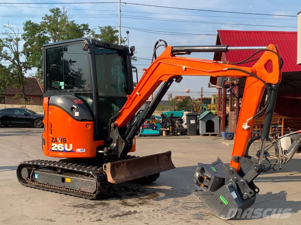Hitachi ZX 26 U-6 CR Miniexcavadoras