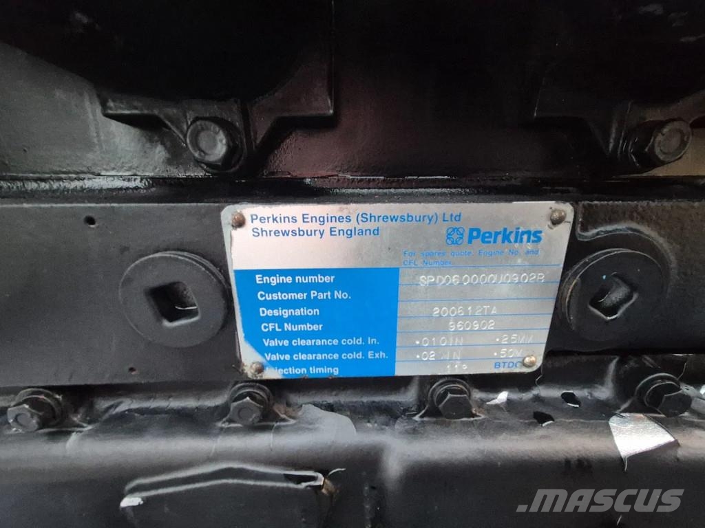 Perkins 2000serie + high pressure waterpump 1000bar Pumpe za vodu