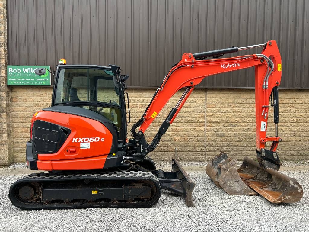 Kubota KX060-5 Hi Spec Miniekskavaatorid < 7 t