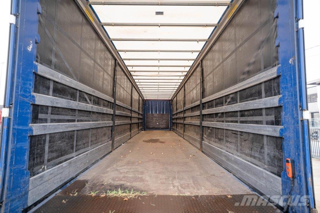 Krone SD + DHOLLANDIA 2Ton (2023) Semi-reboques com cortinas laterais