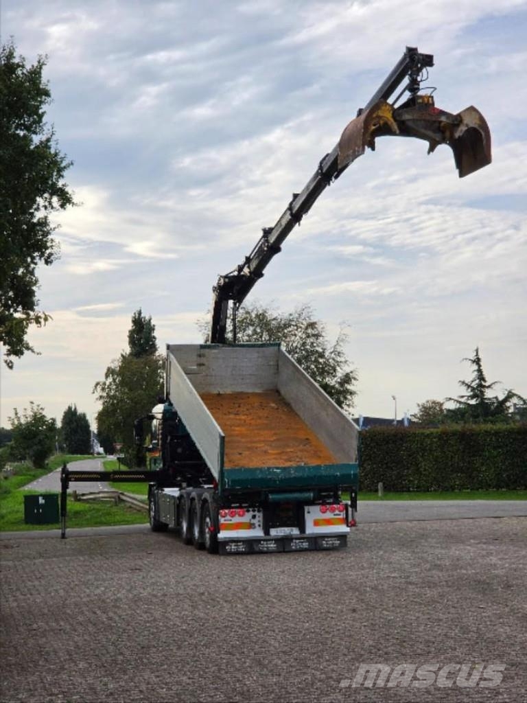 MAN TGS 35.500 8x4 CRANE/CONTAINER/TIPPER!! REMOTE CON Abrollkipper