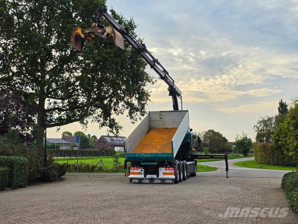MAN TGS 35.500 8x4 CRANE/CONTAINER/TIPPER!! REMOTE CON Abrollkipper
