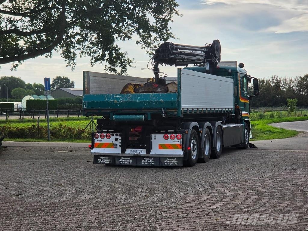 MAN TGS 35.500 8x4 CRANE/CONTAINER/TIPPER!! REMOTE CON Abrollkipper