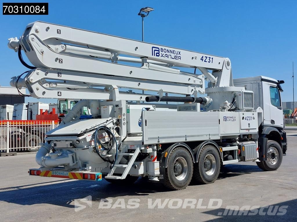 Mercedes-Benz Arocs 2843 Arocs 6X4 NEW! 31mtr 4x extendable Bonn مضخات خرسانة