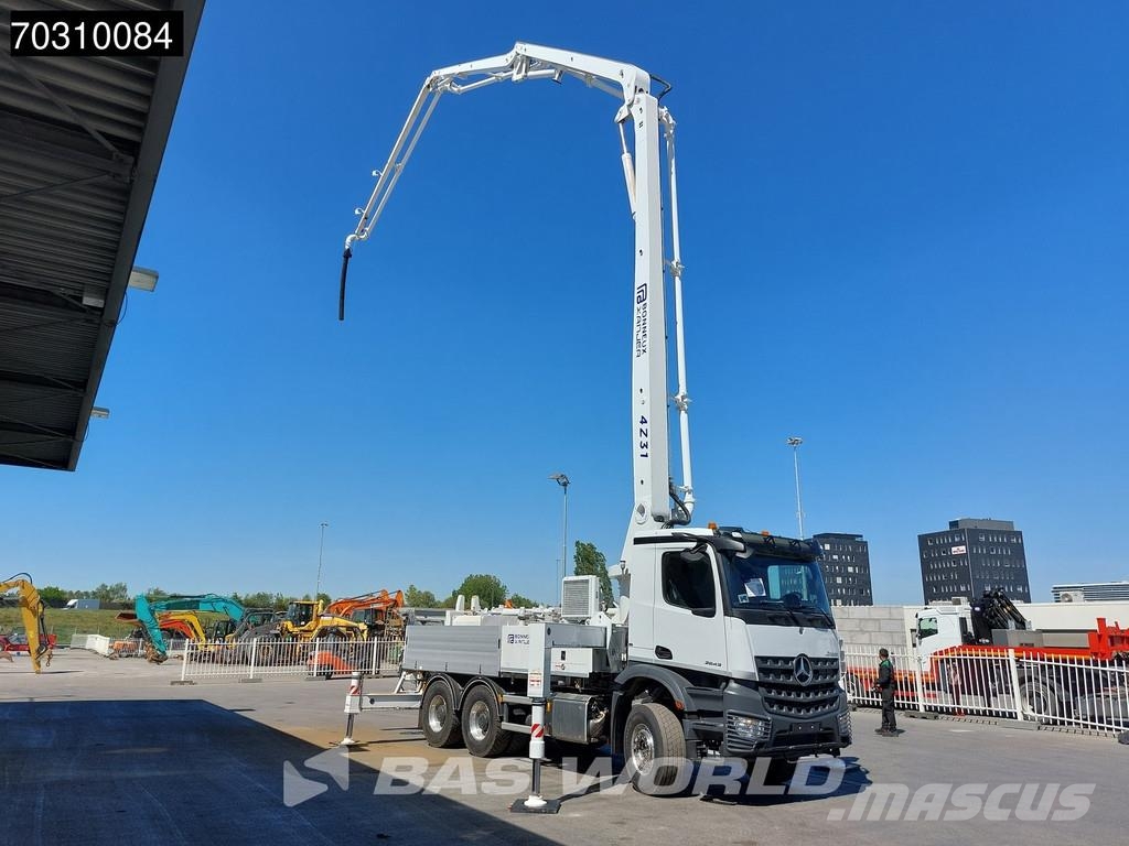 Mercedes-Benz Arocs 2843 Arocs 6X4 NEW! 31mtr 4x extendable Bonn مضخات خرسانة