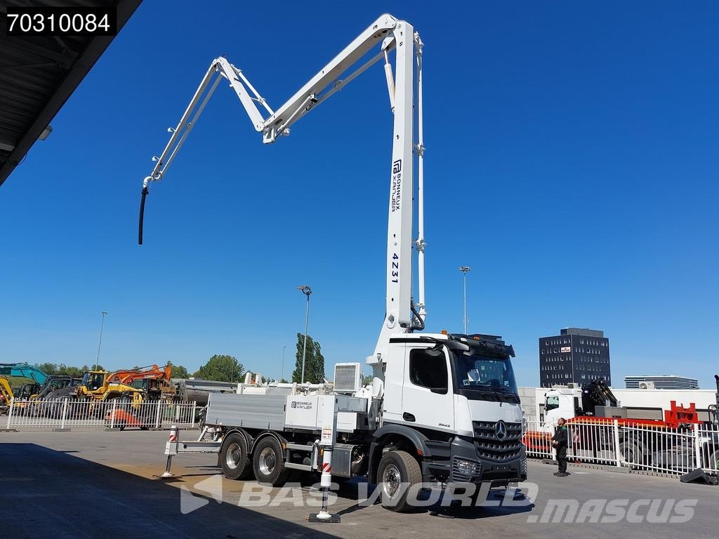 Mercedes-Benz Arocs 2843 Arocs 6X4 NEW! 31mtr 4x extendable Bonn مضخات خرسانة