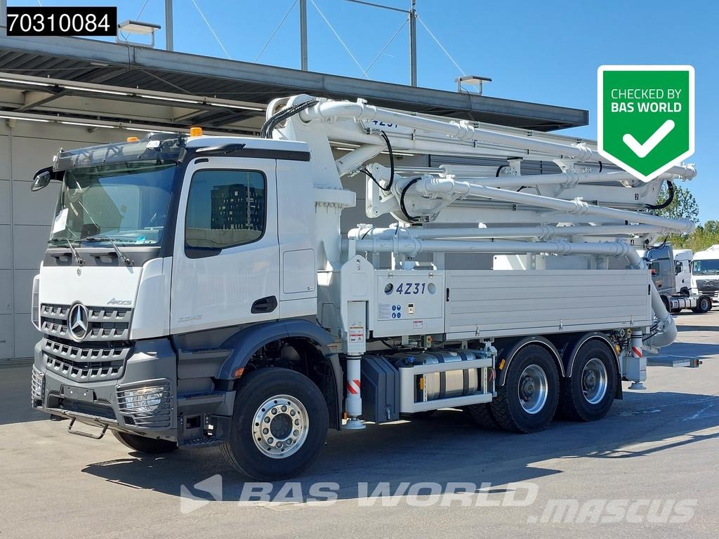 Mercedes-Benz Arocs 2843 Arocs 6X4 NEW! 31mtr 4x extendable Bonn مضخات خرسانة