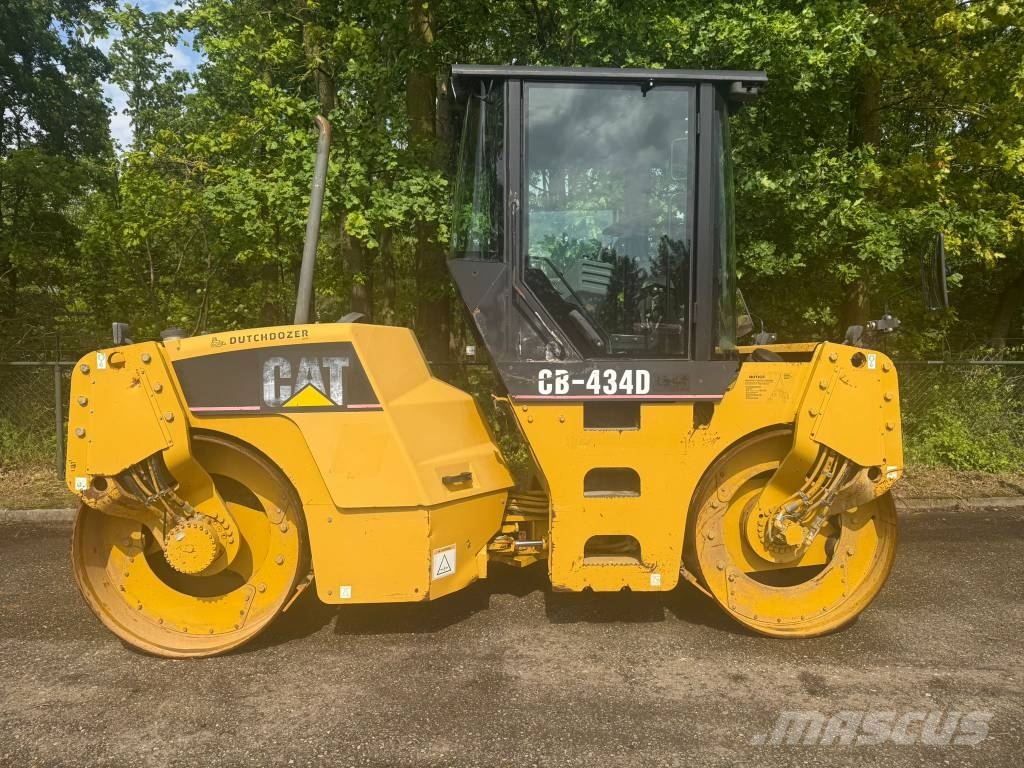 CAT CB 434 D Rouleaux tandem